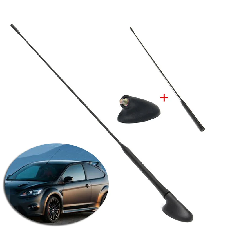 

1 PC Car Roof Radio Antenna Aerial Base Mast Seal Rod Rubber Black XS8Z18919AA For Ford Focus 2000-2007 98BZ18A886AA Aerials