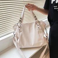 soft leather large womens bags 2021 new high capacity shoulder bag fashion female commuter bag big shopper tote handbag purse