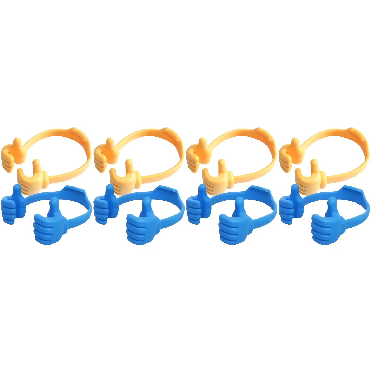 

8 Pcs Desktop Holders Cellphone Holders Universal Tablets Brackets