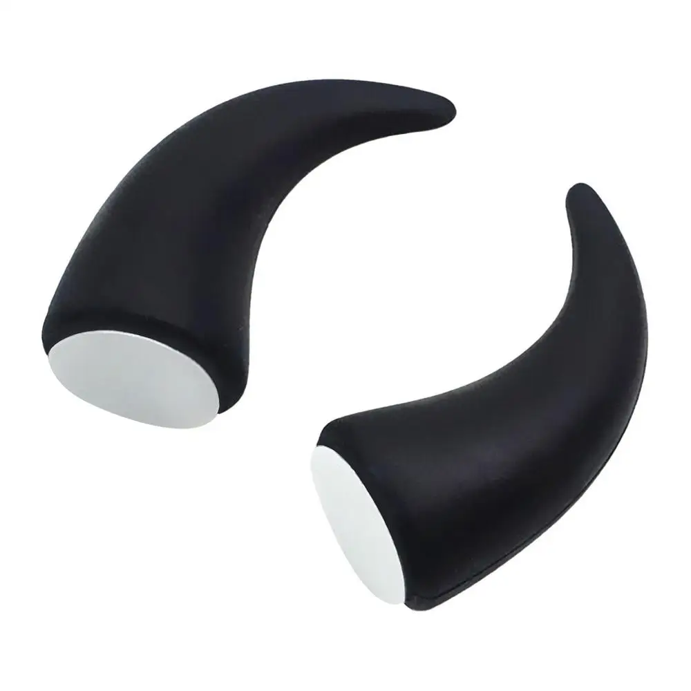 2 шт. Новые поступления Красочные кошачьи уши для мотоциклетного шлема Декоративные наклейки для мотоциклетного велосипеда шлем Дьявол Рога стикеры наклейки