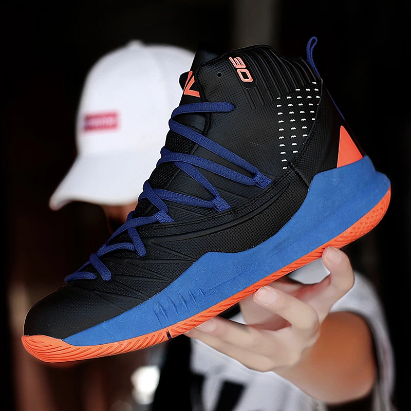 High Quality Basketball Shoes Men Sneakers Boys Basket Shoes Autumn High Top Anti-slip Outdoor Sports Shoes Trainer Women Summer