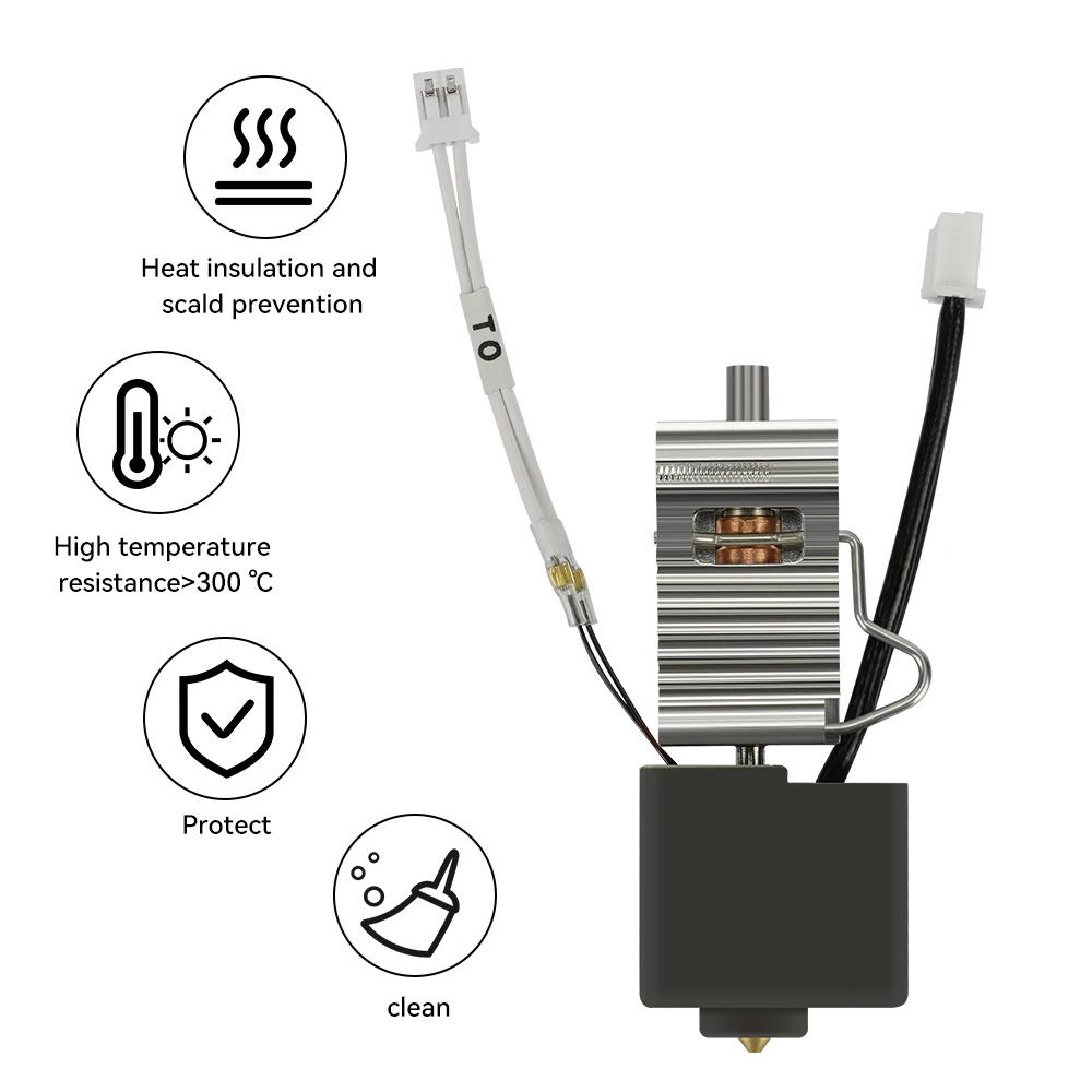 5 шт. силиконовые нагревательные блоки для Anycubic Kobra 3