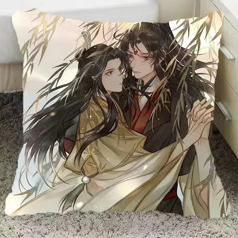 Наволочка с двусторонним принтом Luo Binhe Shen Qingqiu для дома и автомобиля