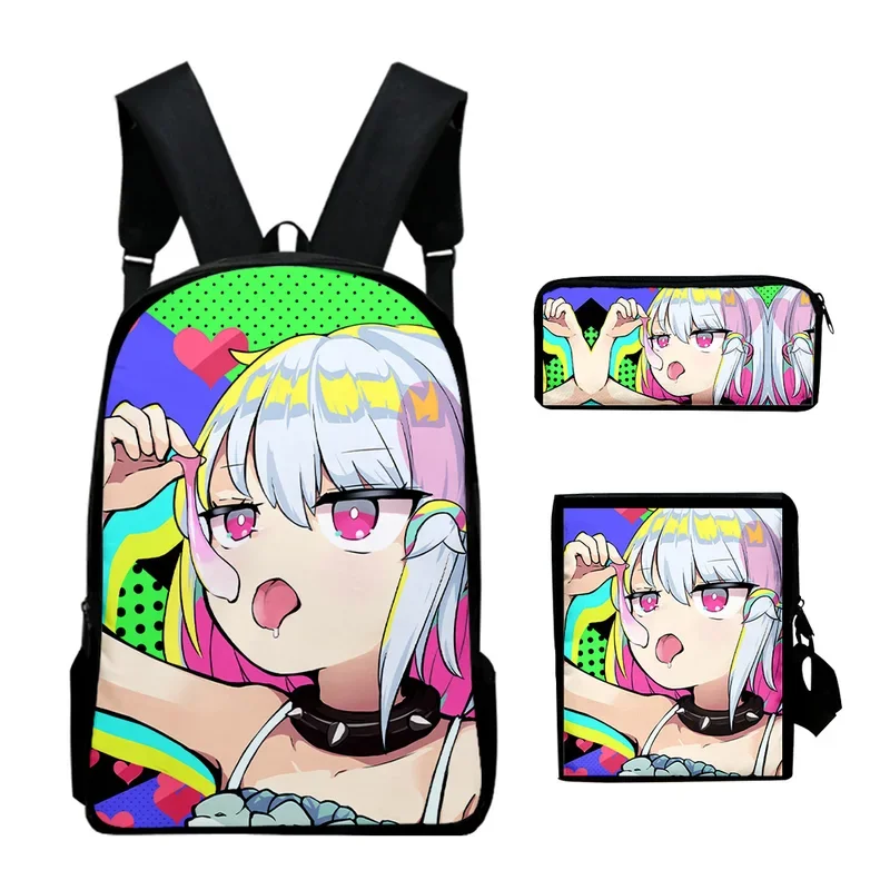 2023 Dohna Let's Do Bad Things Together Наборы из 3 предметов с принтом Сумка на молнии