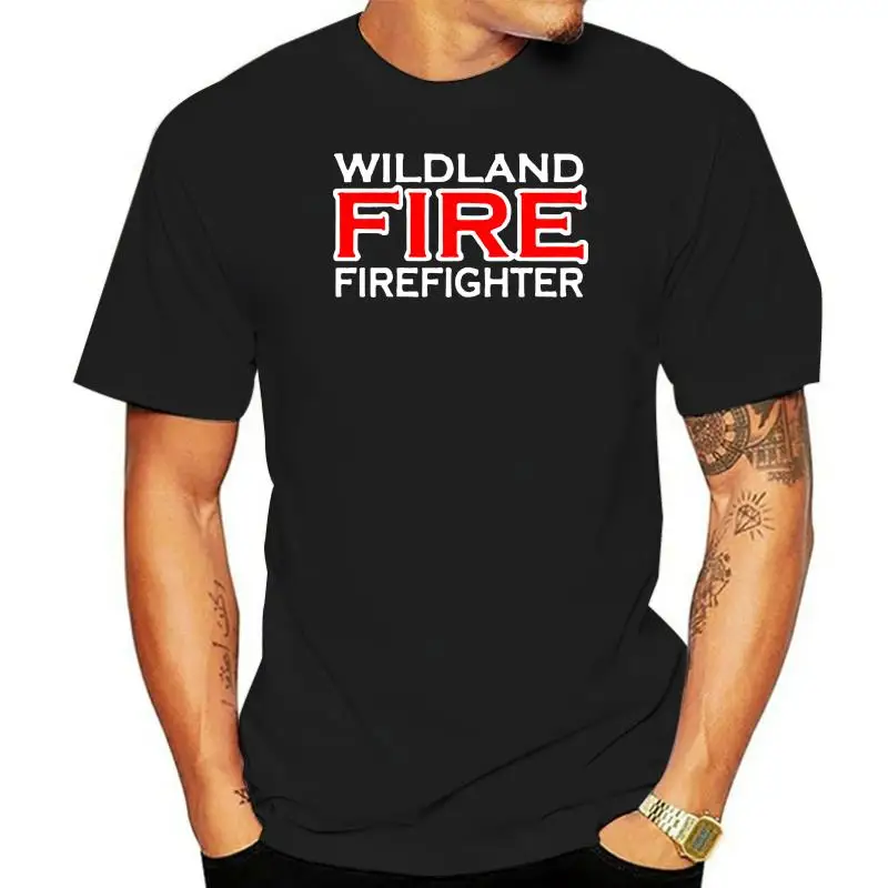

Wildland Fire Firefighter Short Sleeve Firemen Graphic Tee Shirt