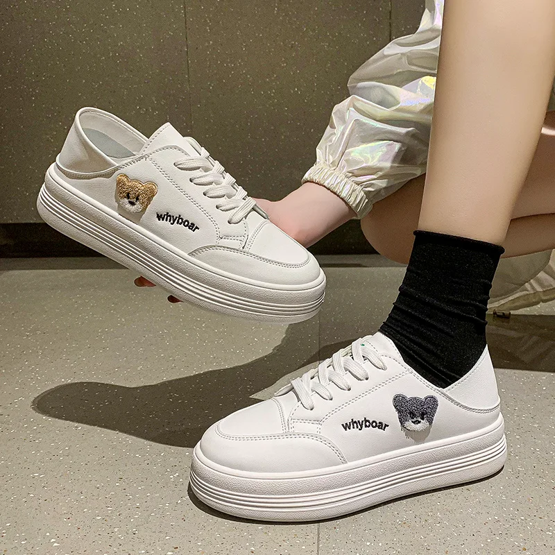 

2022 Spring Autumn New Women's Sneakers Fashion All-match Comfortable Running Shoes Women's Platform Walking Shoes 36-40 Size