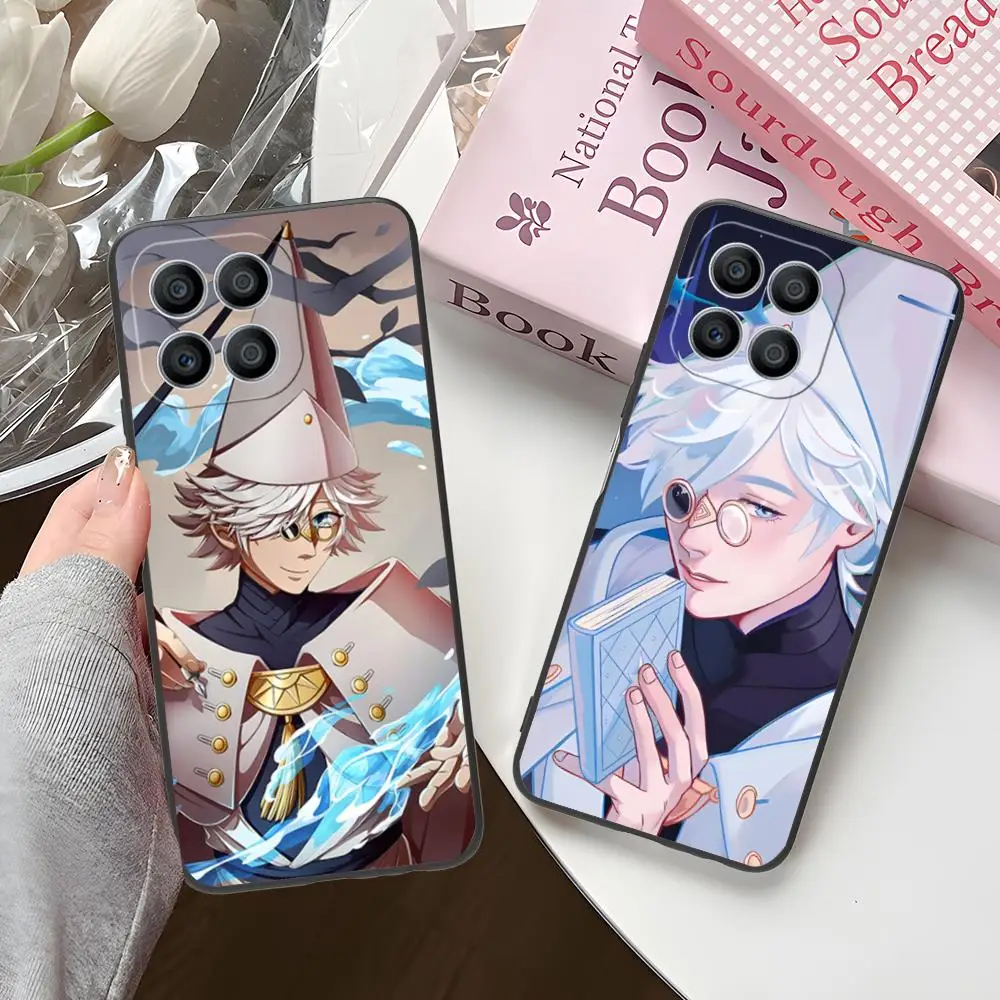 Фото Чехол для телефона Witch Hat Atelier Qifrey для Honor 90 80 70 60 50 30 20 10 9 8 7 Pro S SE Lite 5G, мягкий противоударный чехол из ТПУ №5