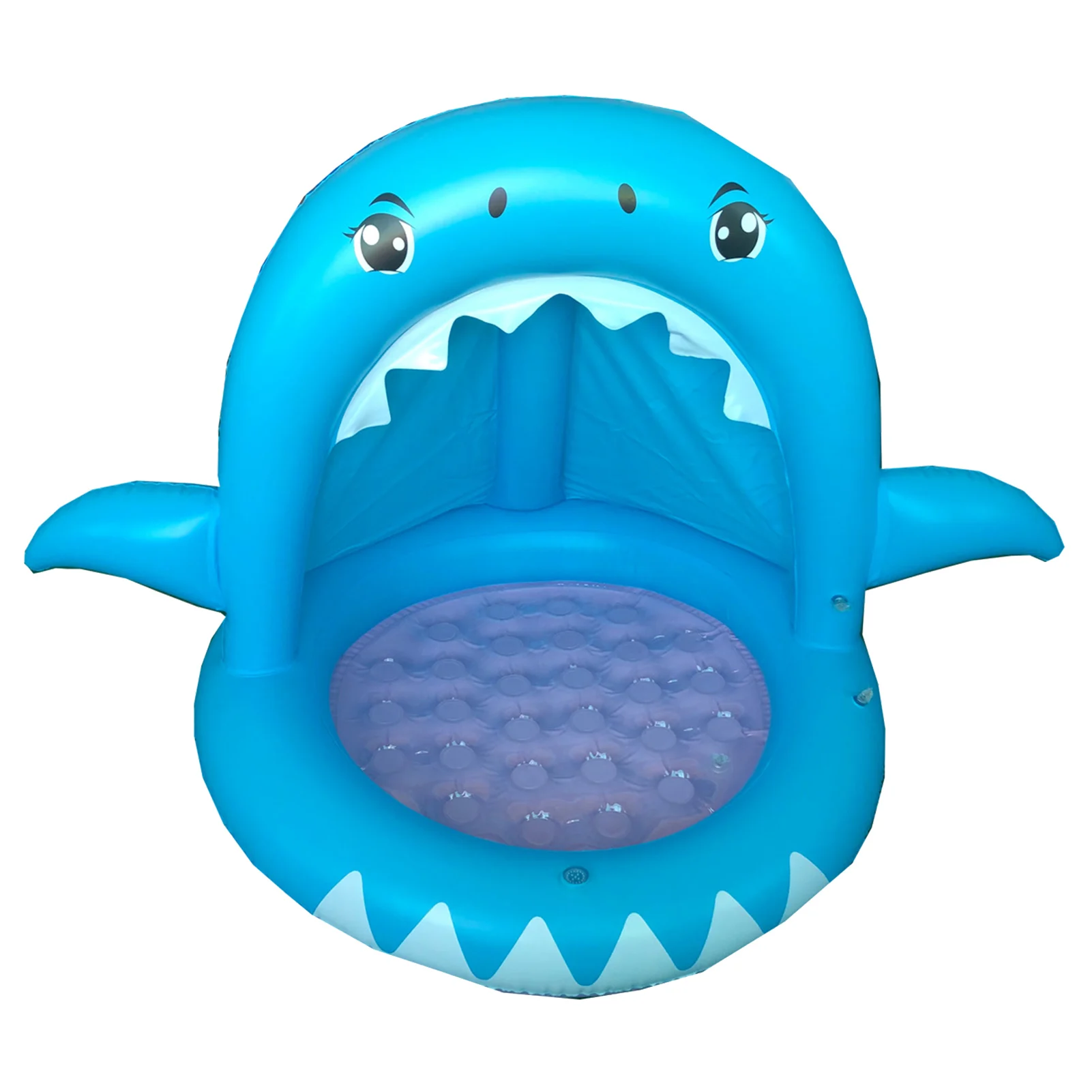 

Shark Kid Pool Portable Inflatable Kiddie Swimming Pool With Water Sprinkle Swimming Pool For Summer Family Garden Water Games