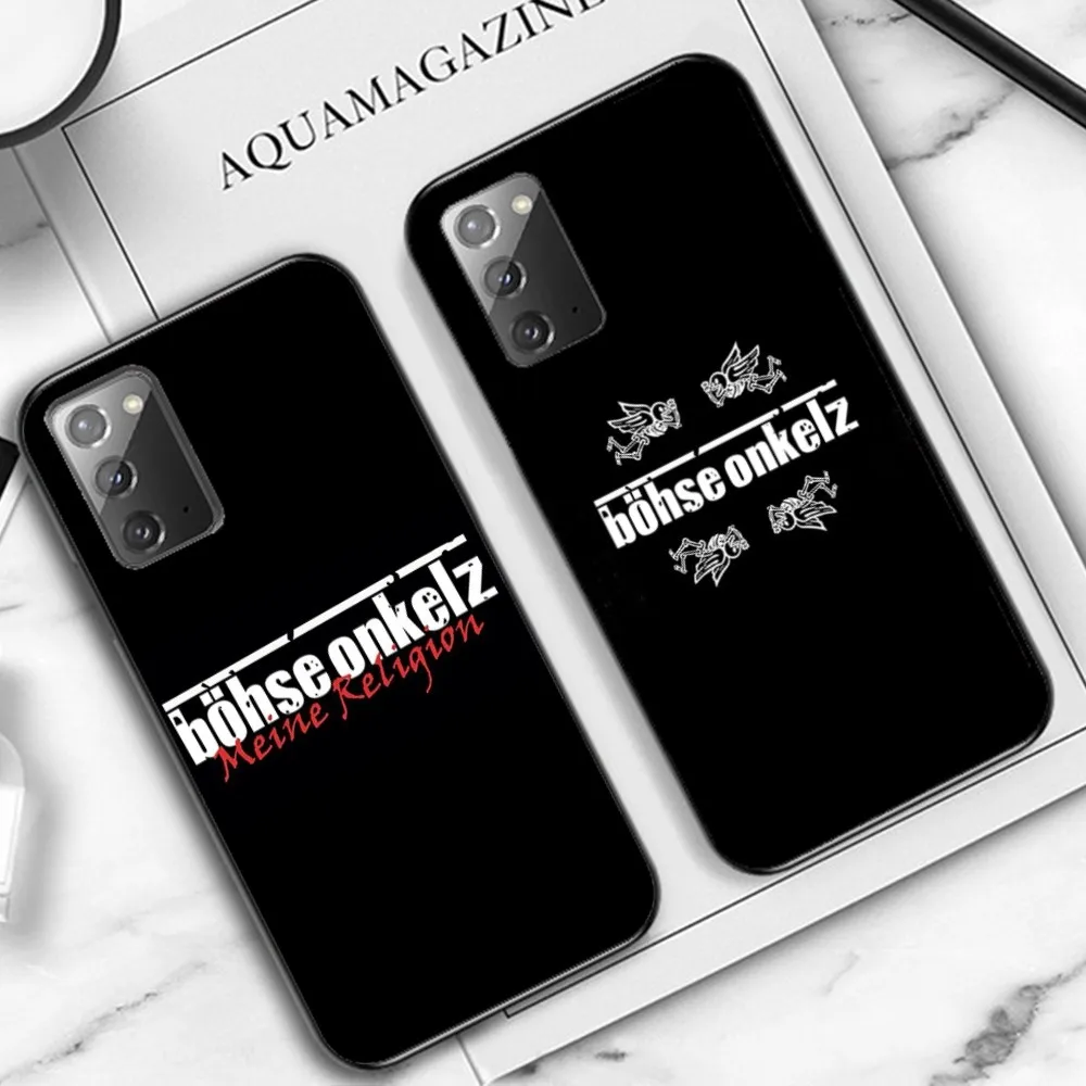 Чехол для телефона B-Bohse O-Onkelz Band Samsung Note 8 9 10 20 Pro Plus Lite M 11 30 21 31 51 A 22 42 02 03