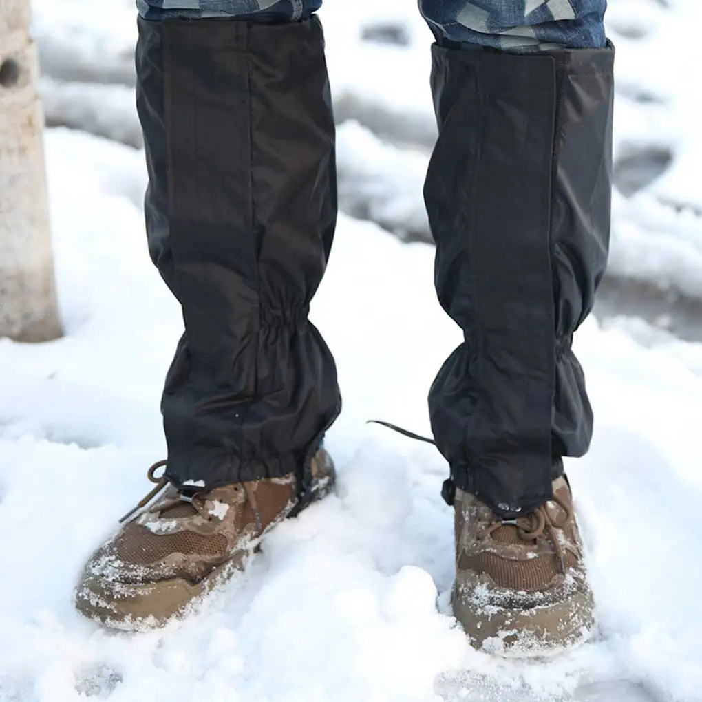 

2 Pieces Leg Gaiter Hiking Traveling Waterproof Leggings Legs Cover