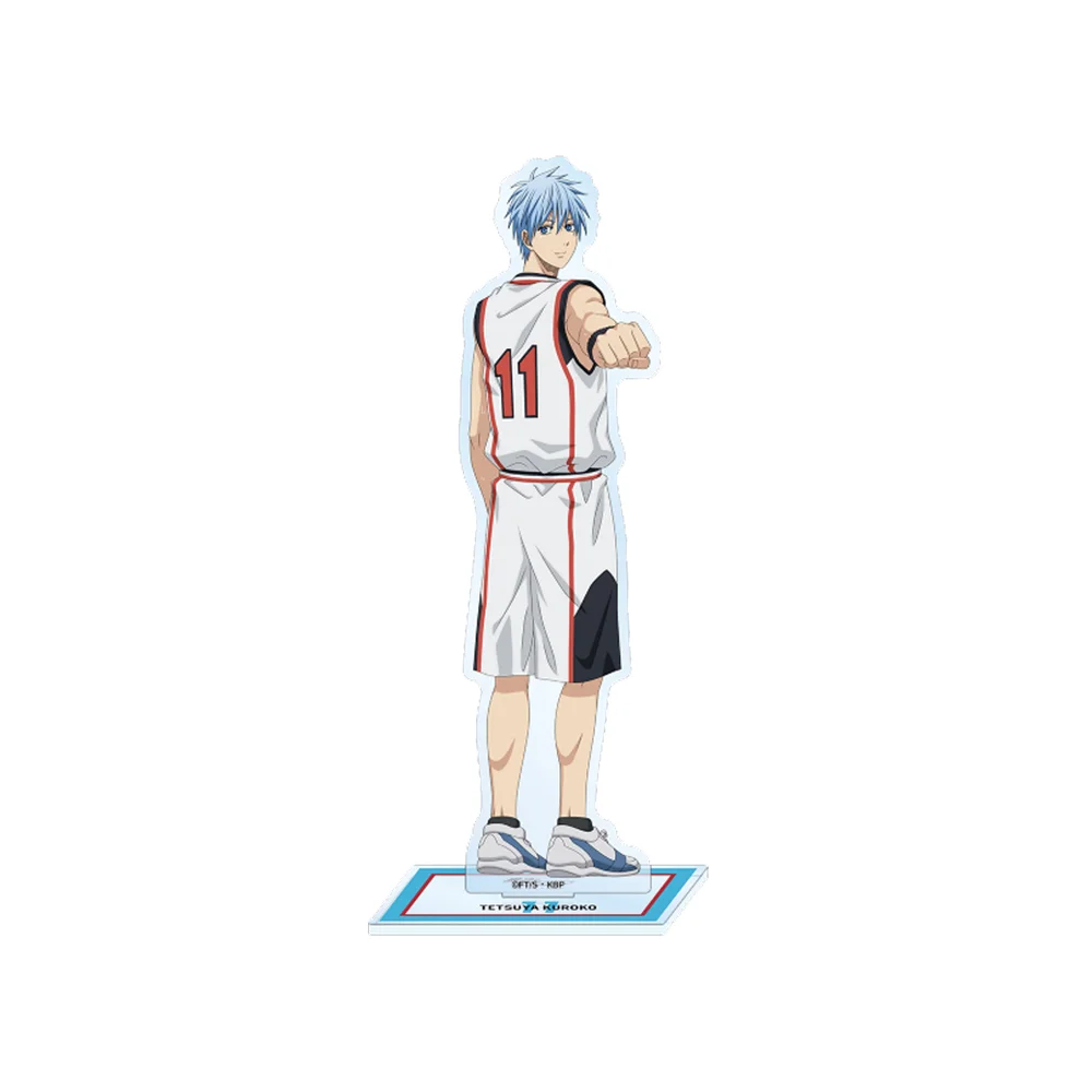 Фото Акриловая подставка-брелок 15 см с персонажами аниме Kuroko no Basket: Куроко, Тайга Кагами, Дайки, Тецуя Аоминэ. Настольное украшение, подарки, сувениры. №2