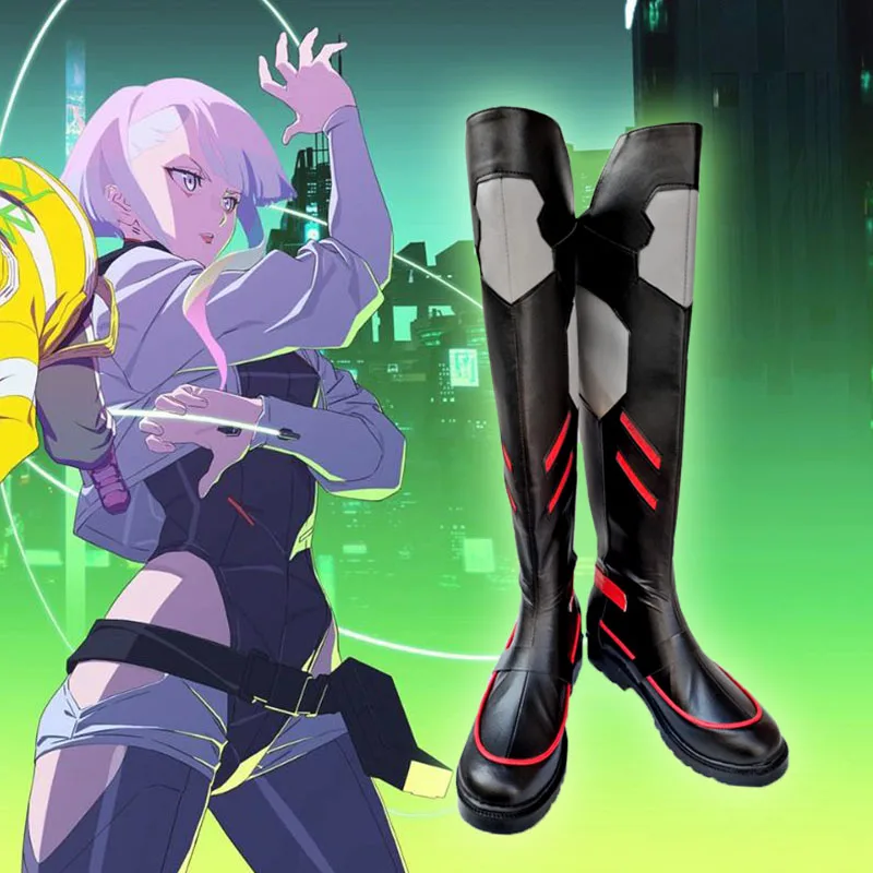 

Anime Cyberpunk Edgerunners Lucy Cosplay Shoes Halloween Costume Handmade Shoes For Women