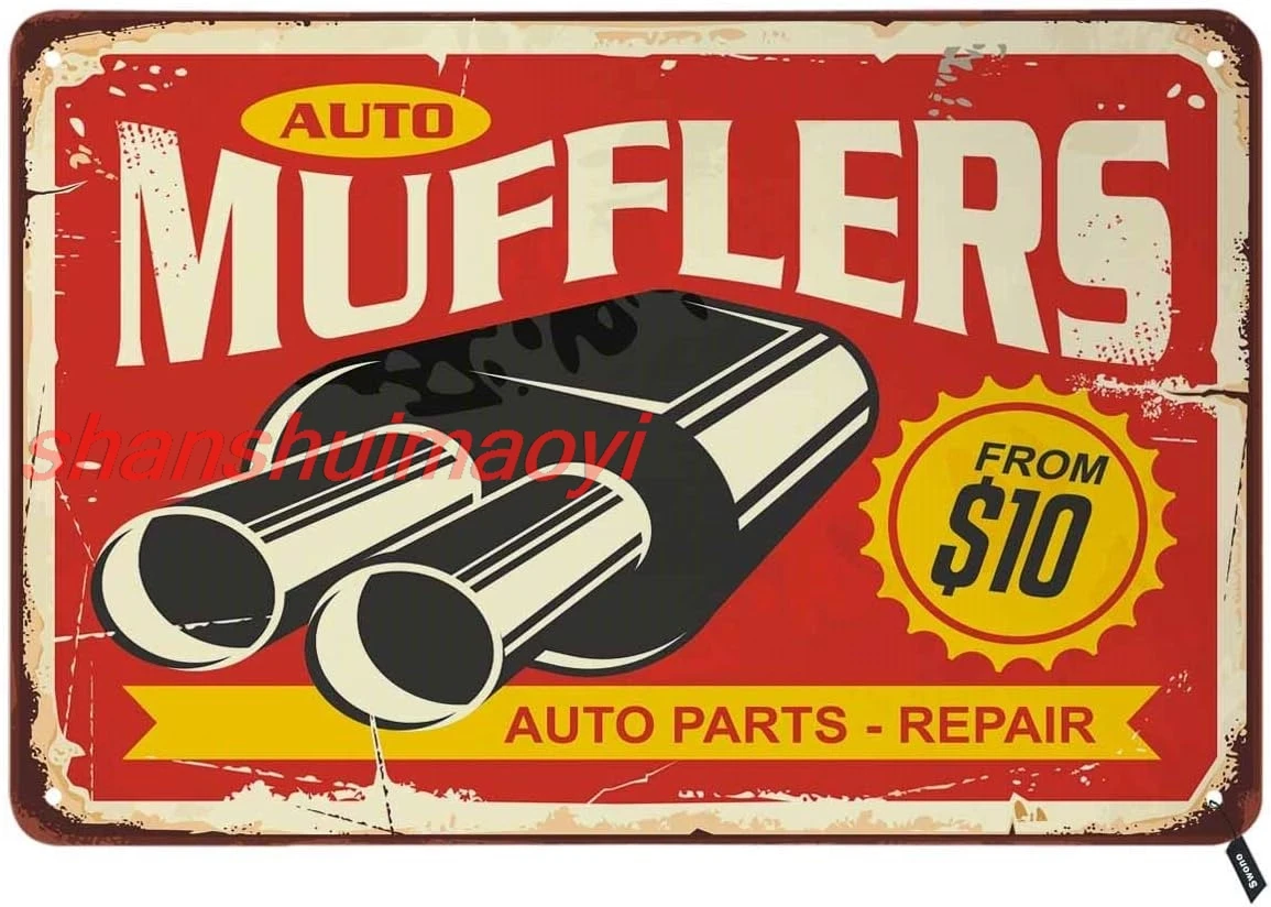 Металлическая вывеска Swono Auto