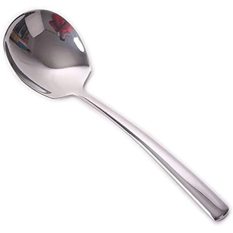 

Large Serving Spoon,Set Of 4 Stainless Steel Large Serving Spoon,Mirror Finish For Elegant Buffet Banquet Party Holiday