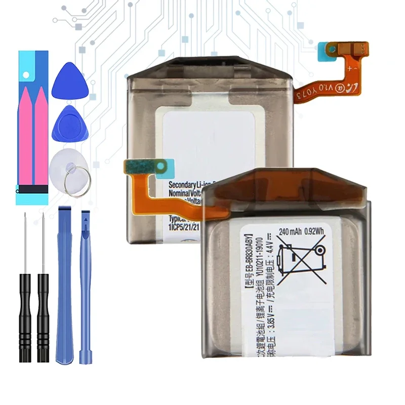 Сменная батарея EB-BR830ABY для Samsung Galaxy Watch Active2 40 мм SM-R835 SM-R830 Watch3 41 SM-R850 R855 247 мАч