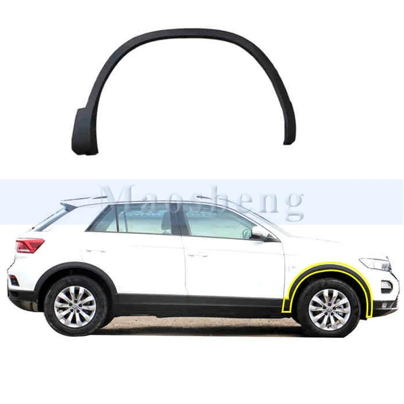 

Переднее/заднее автомобильное колесо для VW T-Roc 2018-2022, крыло, брови, колесные арки, автомобильные аксессуары