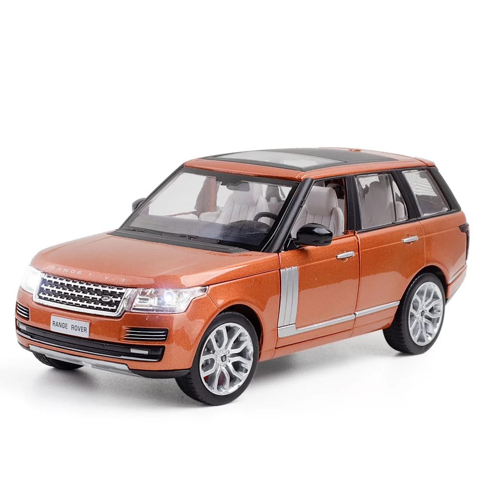 

1/26 Range Rover 2013 SUV Off-Road Vehicle Diecasts Car Models Pull-back Sound Alloy Model Children Toys Collection Kids Gifts
