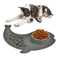 pet dog feeding food bowls puppy slow down eating feeder dish bowl prevent obesity pet dogs stainless steel food bowl cats dogs