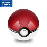 Портативное зарядное устройство Takara Tomy Pokemon 20000 мА/ч, проектор Pikachu из аниме, мини-мультяшный креативный блок питания Светильник ящаяся игруш...