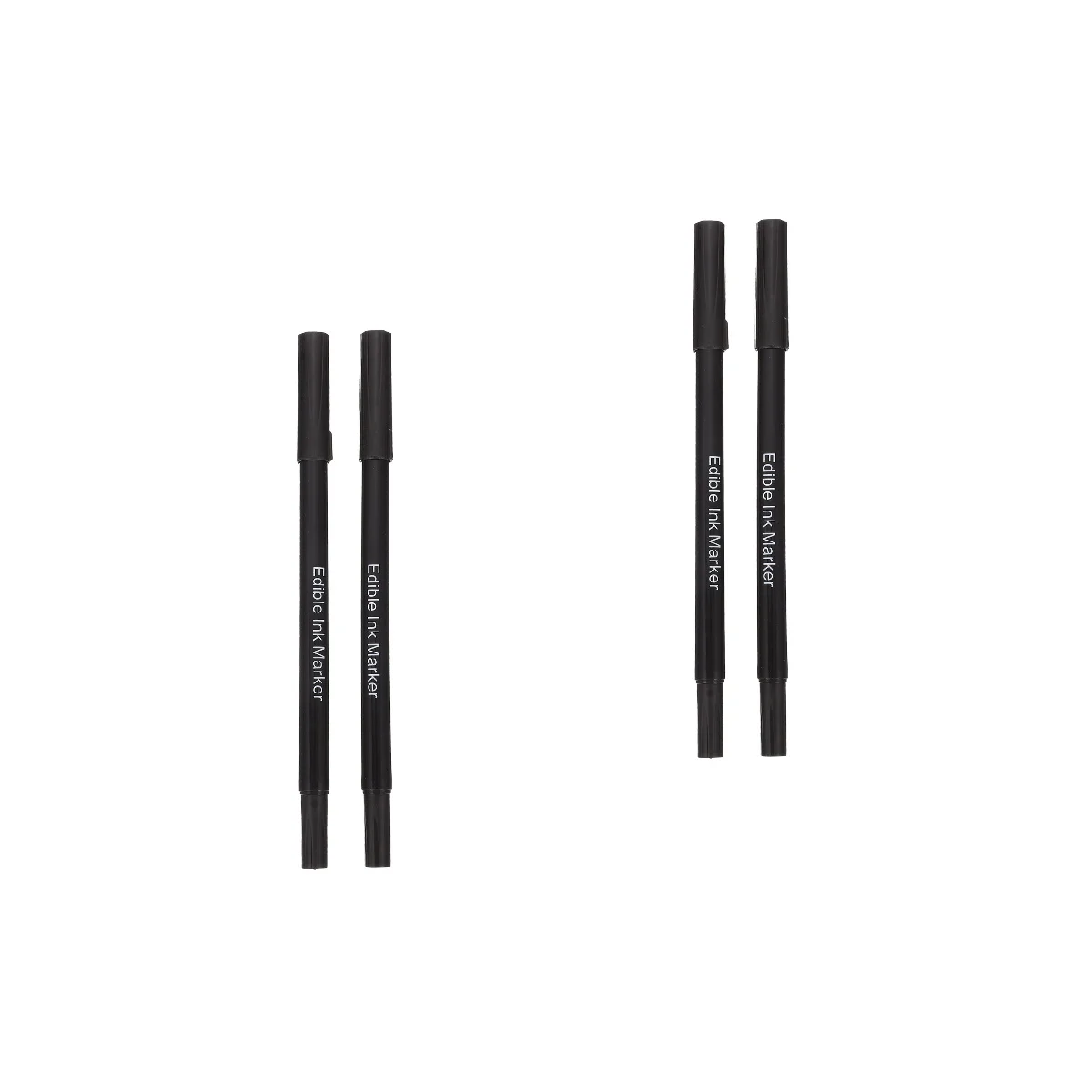 

Edible Markers Foodpen Coloring Cookie Decorating Black Marker Baking Cake Pens Fine Grade Tip Writer