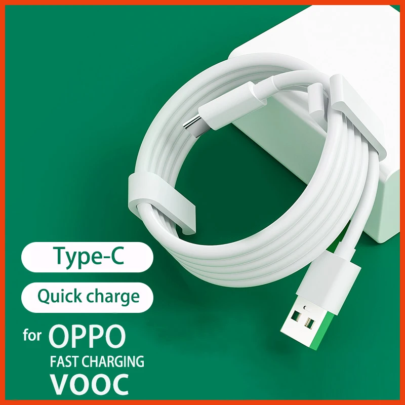 

Кабель USB Type-C 5 В/4 а VOOC для OPPO Reno K5 K3 Find X A11 R17