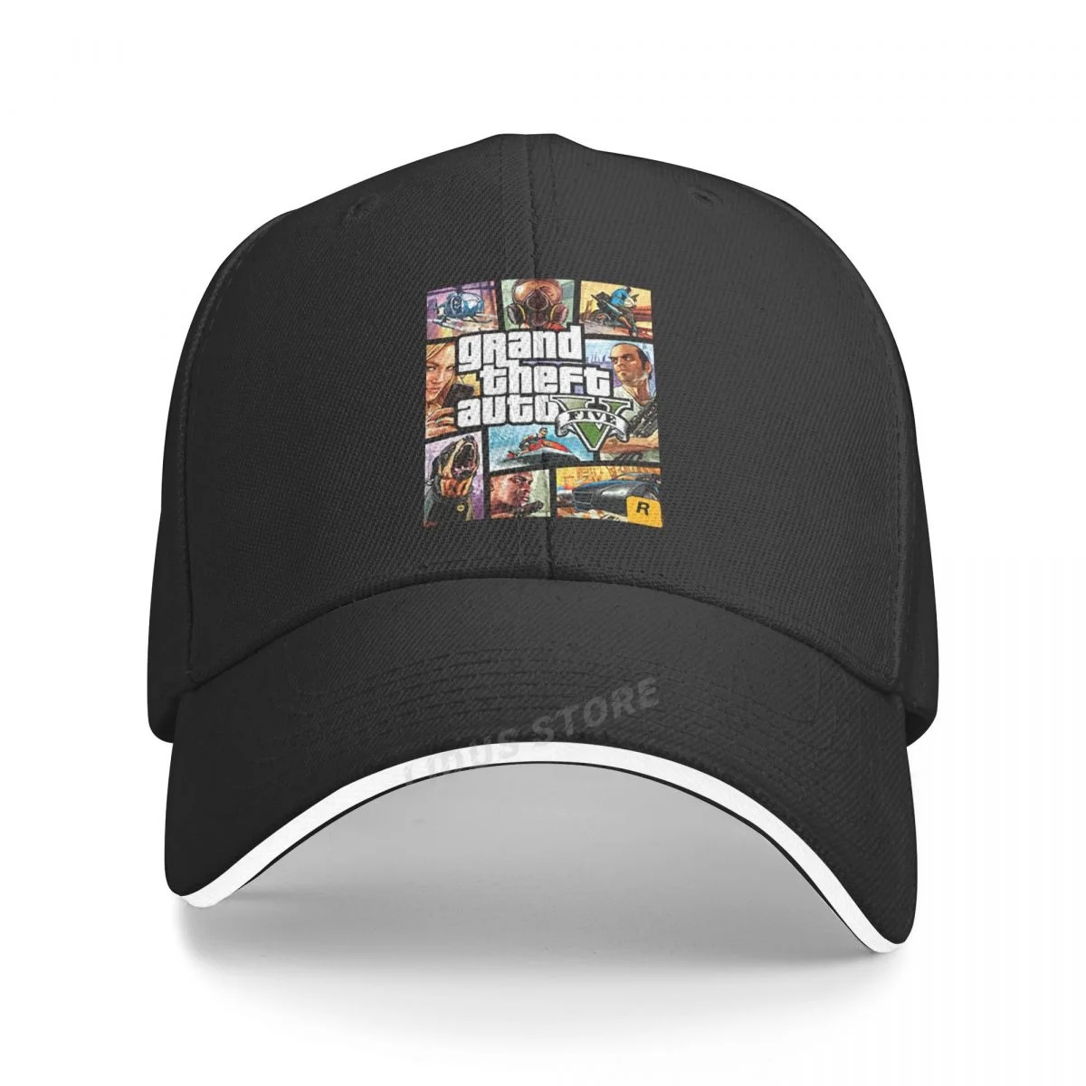 HOT Gta Street RPG Game Men Women Baseball Cap Gta Grand Theft Auto Print Hat Fashion Brand Game Lovers Grand Theft Auto Hats