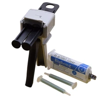 50ml 11 ab glues epoxy resin glue adhesives with 50ml 11 glue gun dispenser manual caulking gun and 2pcs static mixing nozzles