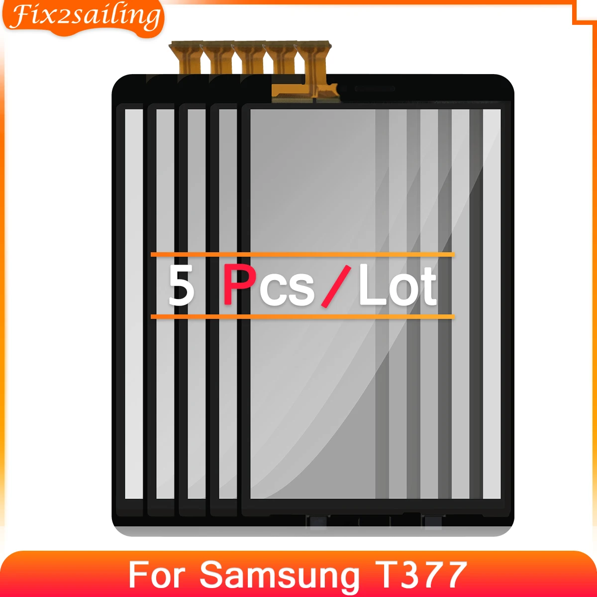 5 шт./лот для Samsung Galaxy Tab E 10. 0 SM-T377 T3777 T377 сенсорный экран дигитайзер в сборе планшет