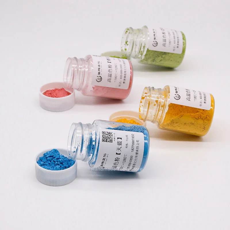 Керамическая подглазурная краска 50 г мощный пигмент средняя температура цвет