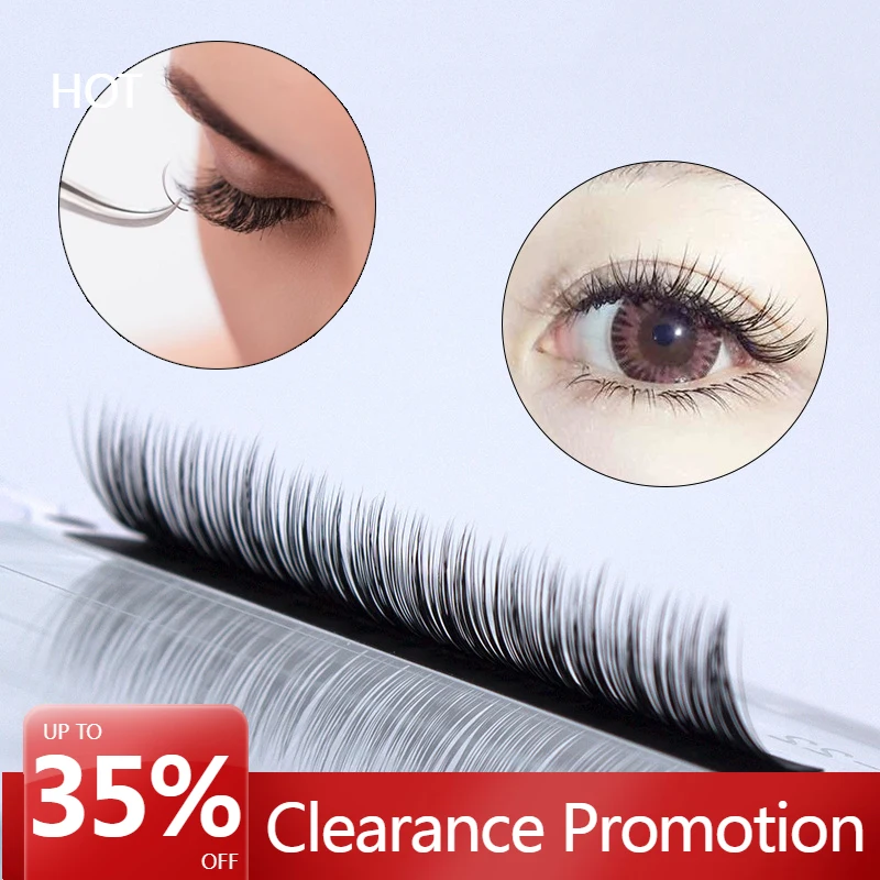 

Новинка 0,05 мм толщина прививки ресниц 12 рядов/набор матовые мягкие толстые накладные ресницы наращивание ресниц макияж большие инструмент...