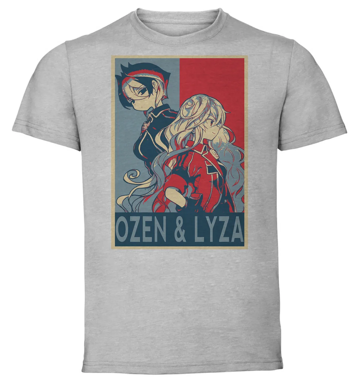 Футболка унисекс серая Propaganda — Made in Abyss — Ozen & Lyza SA0736 (art.: 3920c8f195efe) - 3920c8f195efe