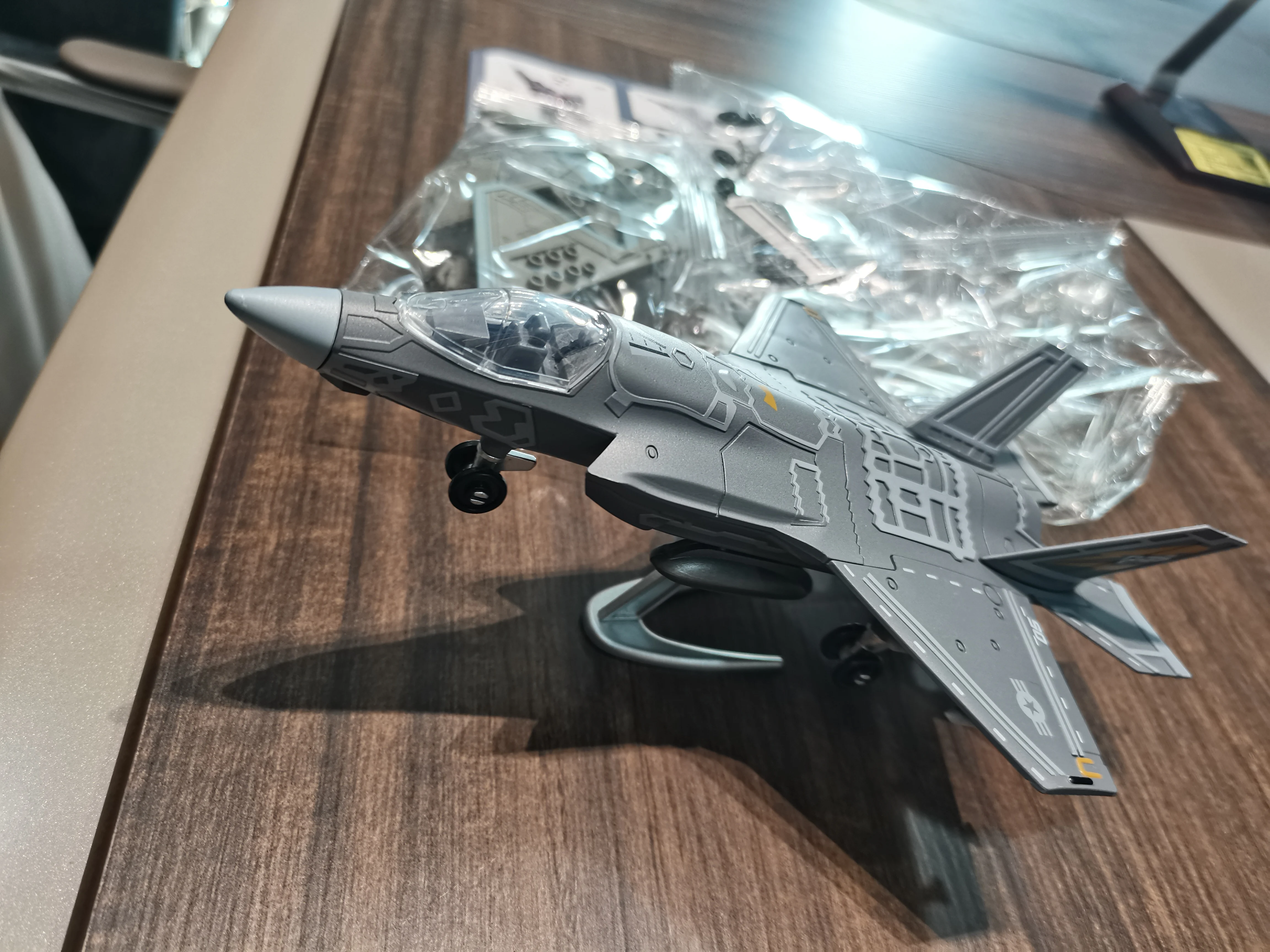 Фото 1/72 F35B Lightning II Attack Fighter Metal Aircraft Model Display Aircraft Model for Home Decoration Collected Gift By Aviation №4
