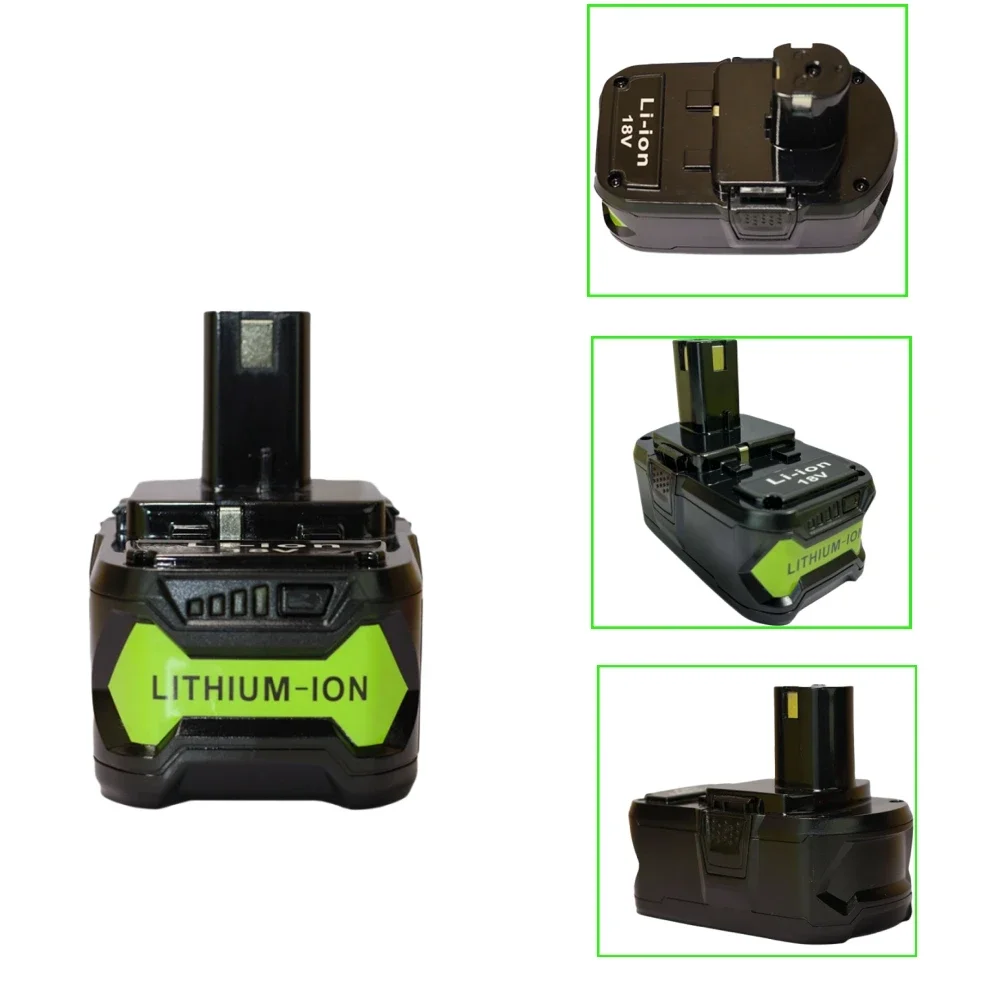 Литий-ионный аккумулятор для Ryobi ONE + P108 P109 P106 P105 P104 P103 RB18L50 RB18L40 BPL1820 BPL1815 RB18L60 18 в 6 0