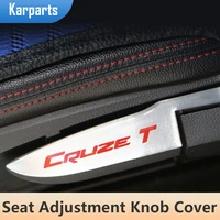 car seat adjustment button knob cover trim adjust sticker for chevrolet cruze sedan hatchback 2009 2014 lhd accessories