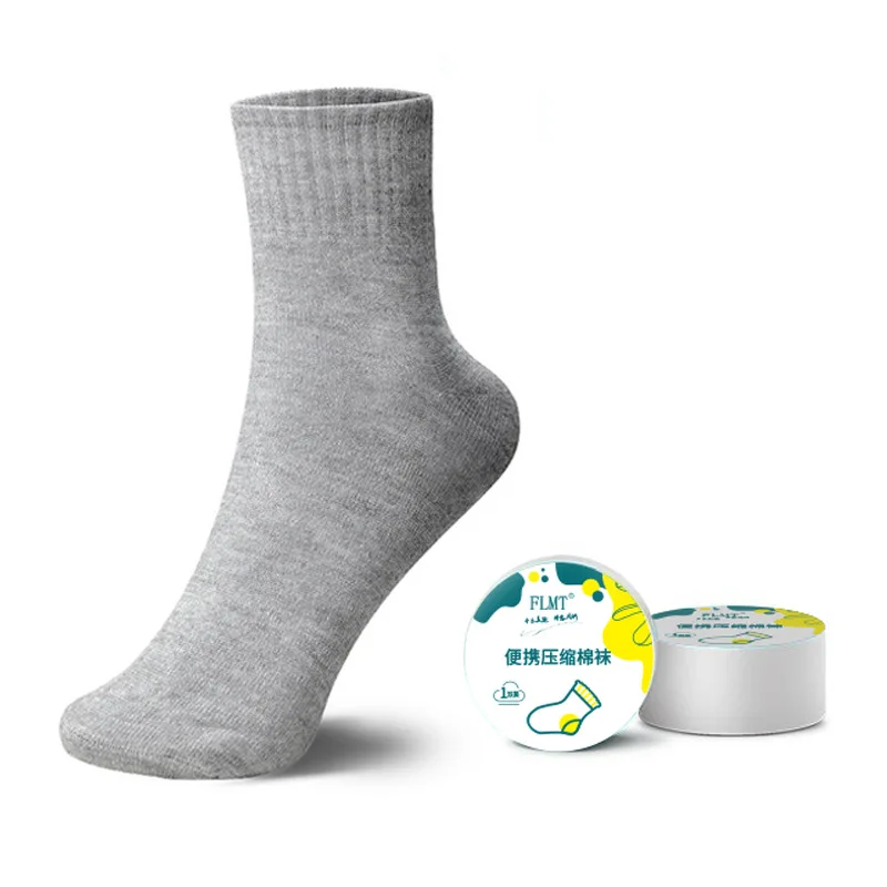 2PCS Summer Disposable Compression Socks for Men Women Travel Sweat-absorbing and Breathable Sports Socks Male Female Holiday