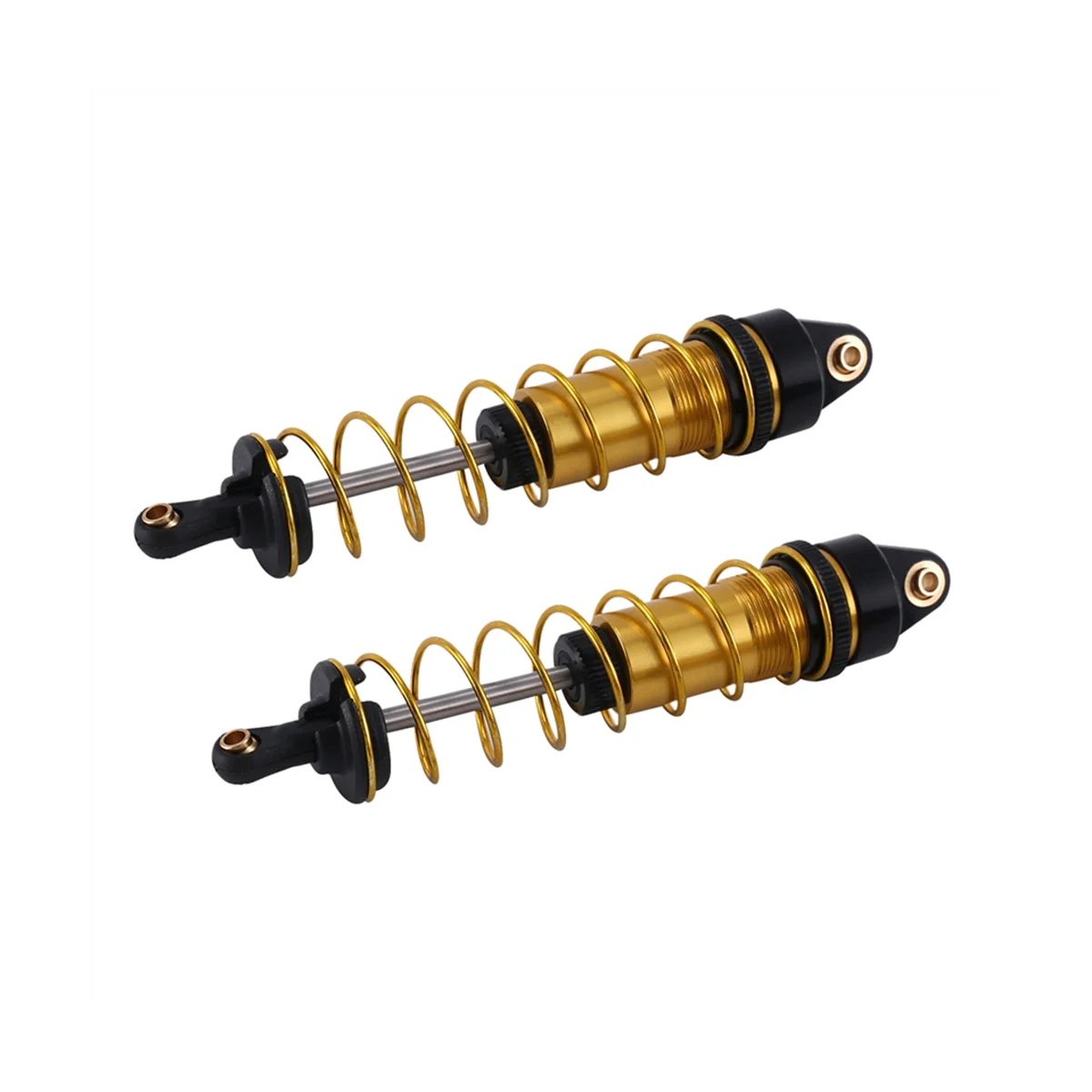 

4Pcs Metal Front and Rear Shock Absorber Damper for Arrma 1/10 SENTON Granite Typhon Big Rock 4X4 BLX Upgrade Parts,1