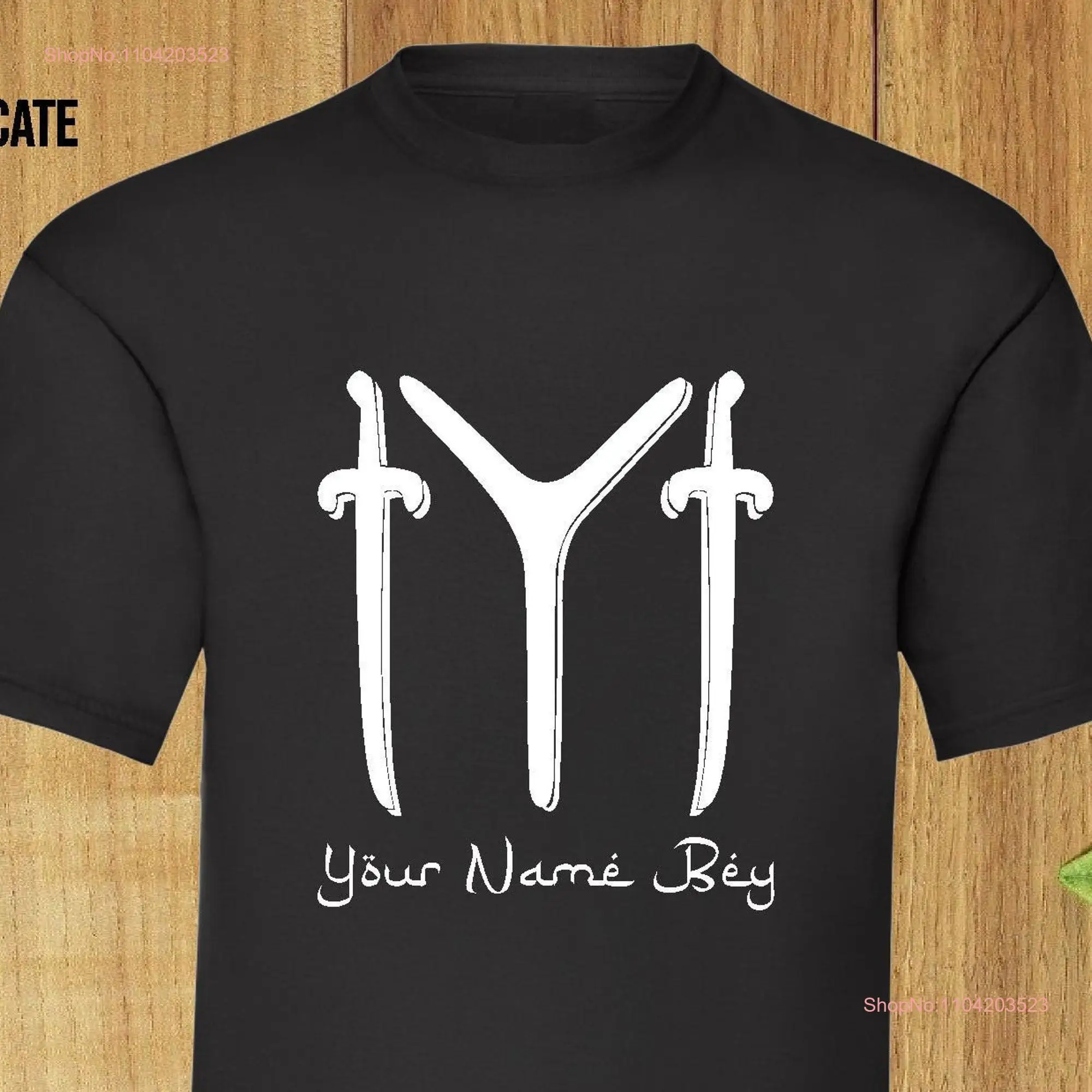 Personalised Ertugrul Theme Kayi T shirt Your Name Bey IYI Alp Hatun Eid s Presents Family Tops long or short sleeves