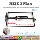 Лазерный гравер NEJE 3 Max A40640 с ЧПУ, станок для резки, мельница, 3D-принтер, инструмент сделай сам для нанесения металлических и деревянных знаков, фрезерный станок GRBL с управлением через Bluetooth