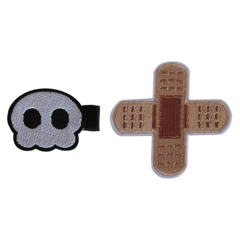

Готический крест/шпильки в форме черепа, хит продаж, заколка для волос в стиле панк, утконос, Хэллоуин, панк, хвост, челка, для