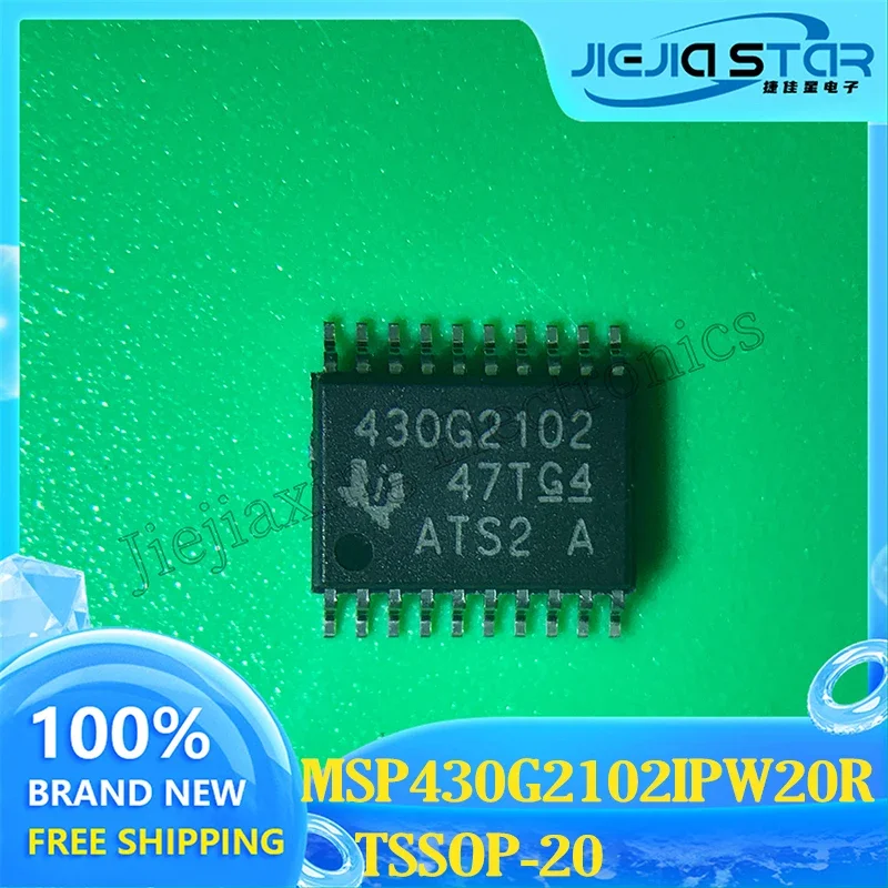 MSP430G2102IPW20R MSP430G2102 430G2102 TSSOP20 16-битный микроконтроллер 100% новые и оригинальные