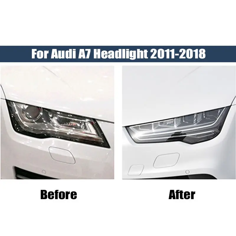 Для обновленной модели фар головного света для Audi A7 2011-2018 объектив проектора фара