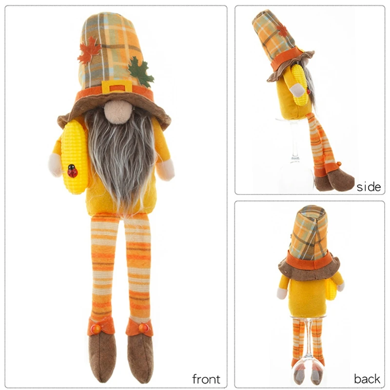 Плюшевая кукла гномов ручной работы для дома украшения многоуровневого подноса