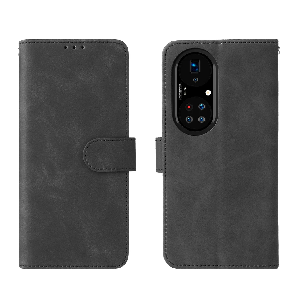 Для Huawei P50 P40 P30 Pro/Lite P Smart Z/S Mate 40 приятный для кожи текстурный бумажник чехол