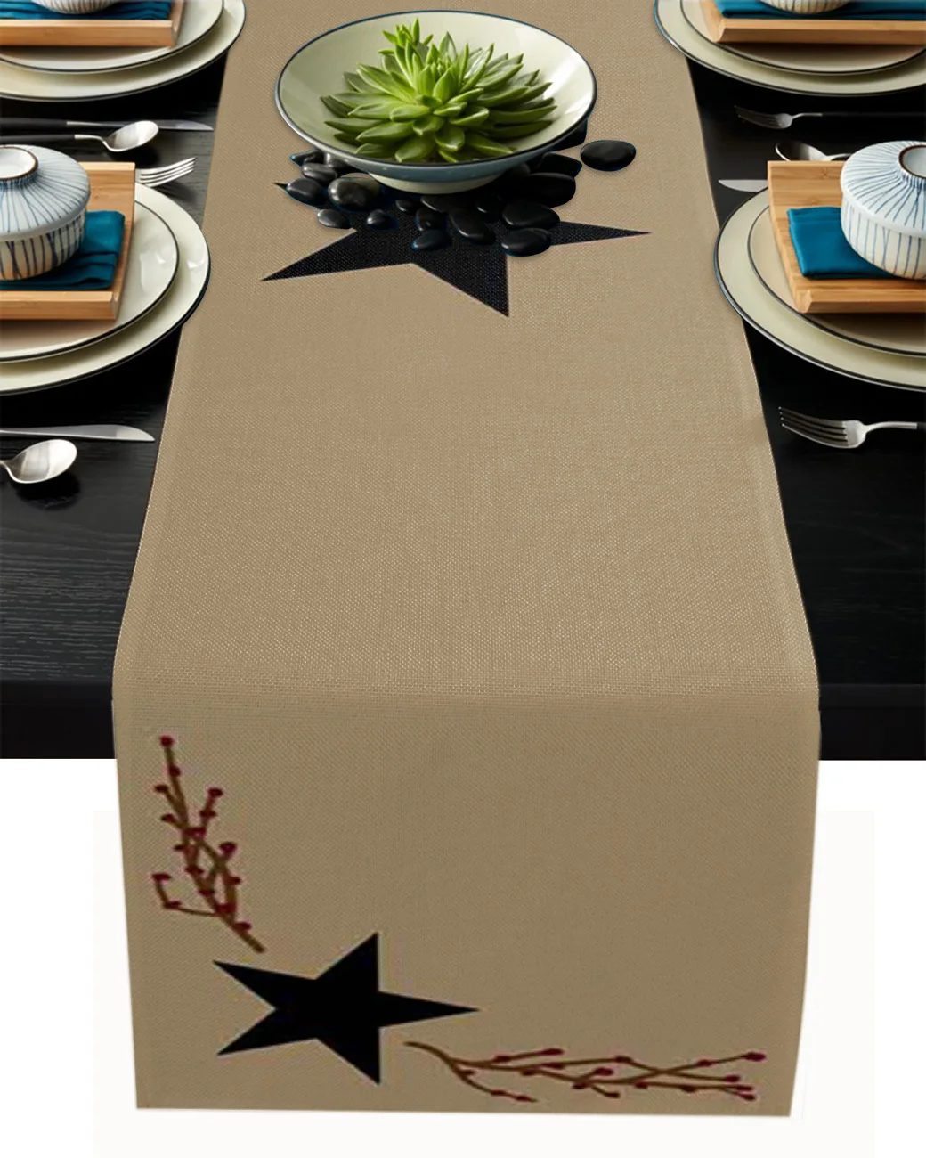 

Скатерть с принтом «пентаграмма» для обеденного стола, кухни, гостиной