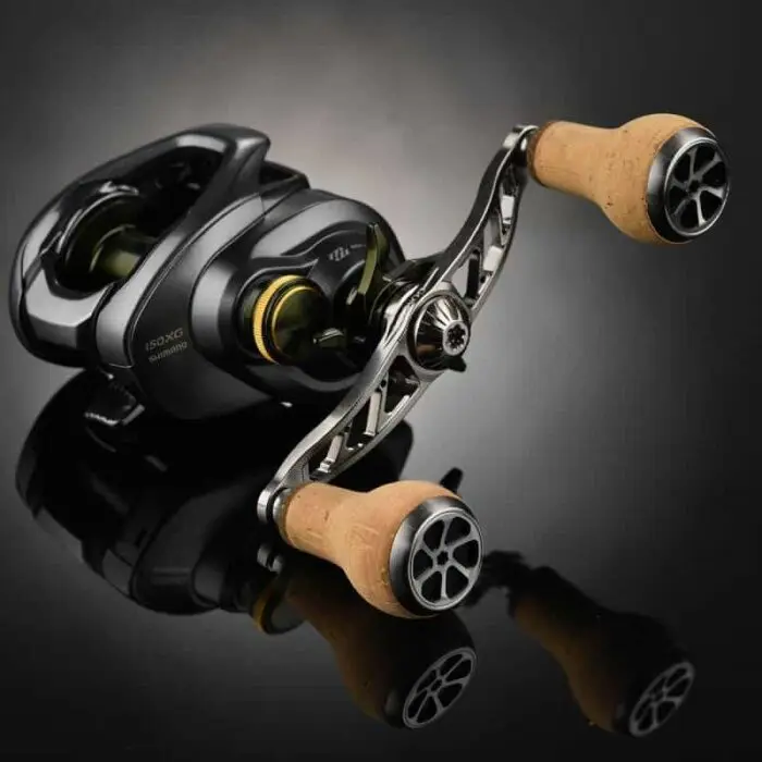 Фото Рукоятка GOMEXUS Crank Power с пробковой ручкой 27 мм для рыболовных катушек Shimano13, Daiwa, Abu Garcia, Lew's, Okuma, 100 мм №1