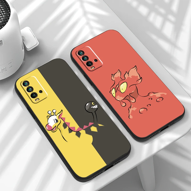 

Pokémon Bandai Anime Phone Cases For Xiaomi Redmi 7 7A 9 9A 9T 8A 8 2021 7 8 Pro Note 8 9 Note 9T Original Coque ShockProof