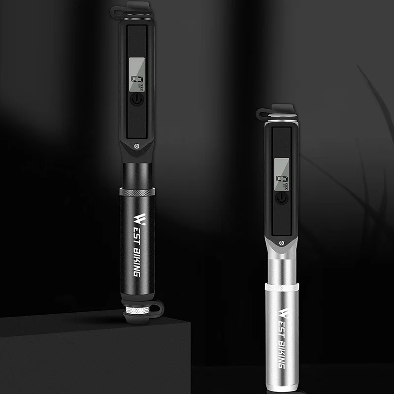 

Насос велосипедный цифровой, 160psi, водонепроницаемый