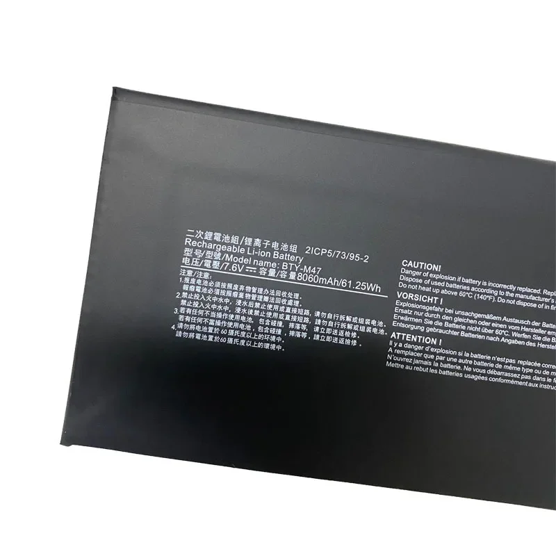 GS43VR BTY-M47 Аккумулятор для ноутбука MSI GS40 6QE-006XCN 6QE-013BE 6QE-015FR 6QE16H11 GS43-6RE-025AU MS-14A1 MS-14A3 61 25