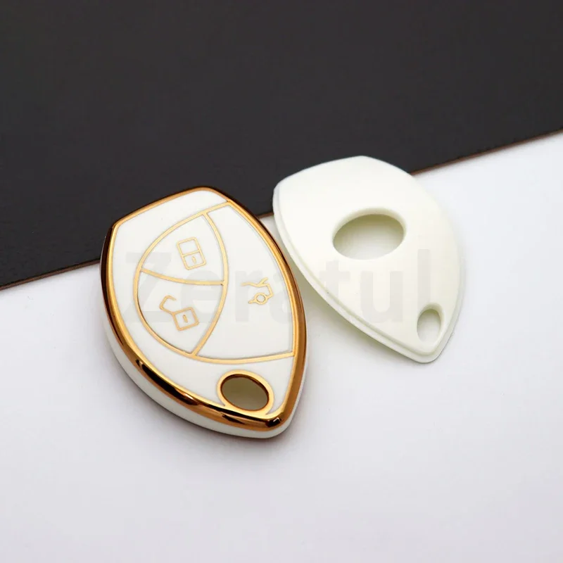 2/3 кнопки из ТПУ чехол для автомобильного ключа держатель брелока Toyota Malaysia Truguard VG