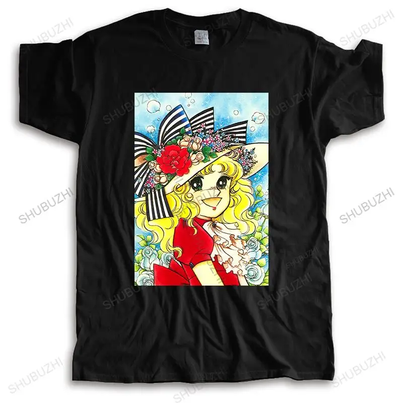 

Мужская футболка с круглым вырезом, модная брендовая черная футболка, топы, карамельные, карамельные, CARTONE ANIMATO ANNI, летняя футболка унисекс, повседневные футболки